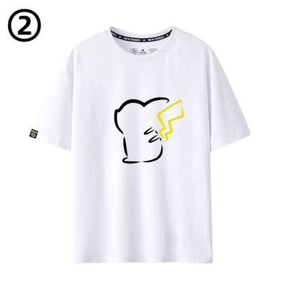 男女兼用 かわいい カジュアル 半袖 Tシャツ E-13426
