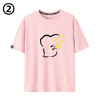 男女兼用 かわいい カジュアル 半袖 Tシャツ E-13426