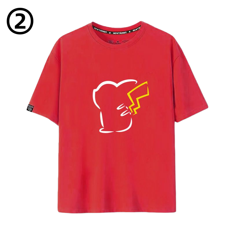 男女兼用 かわいい カジュアル 半袖 Tシャツ E-13426