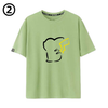 男女兼用 かわいい カジュアル 半袖 Tシャツ E-13426