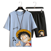 男女兼用 カジュアル Tシャツ & ショーツ セットアップ E-13429