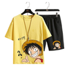 男女兼用 カジュアル Tシャツ & ショーツ セットアップ E-13429
