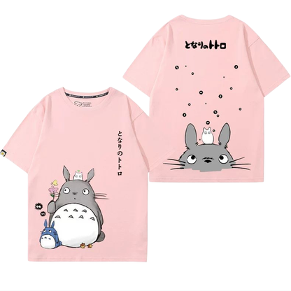 男女兼用 カジュアル プリント 半袖 Tシャツ E-13436