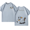 男女兼用 カジュアル シンプル 半袖 Tシャツ E-13437