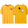 男女兼用 ファッショ プリント 半袖 Tシャツ E-13439