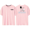 男女兼用 ファッショ プリント 半袖 Tシャツ E-13439