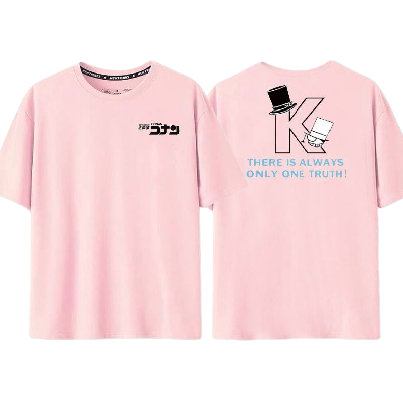 男女兼用 ファッショ プリント 半袖 Tシャツ E-13439