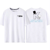 男女兼用 ファッショ プリント 半袖 Tシャツ E-13439