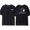 男女兼用 ファッショ プリント 半袖 Tシャツ E-13439