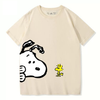 男女兼用 ファッショ プリント 半袖 Tシャツ E-13452