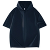 フード付き ファッショ 半袖 Tシャツ E-80093