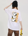 大人可愛い プリント ファッショ 半袖 Tシャツ E-13454