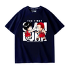 男女兼用 新作 プリント 肌触りよい Tシャツ E-13462