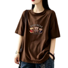 早い者勝ち プリント 肌触りよい Tシャツ E-80097