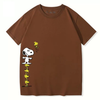 男女兼用 プリント ファッショ 半袖 Tシャツ E-13459