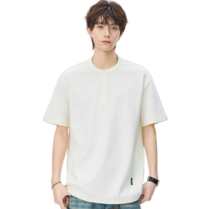 肌触りよい 高品質 シンプル Tシャツ E-80104