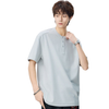 肌触りよい 高品質 シンプル Tシャツ E-80104