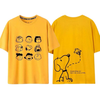 男女兼用 カジュアル プリント Tシャツ E-13464