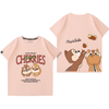男女兼用 カジュアル シンプル Tシャツ E-13466
