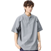 速乾通気素材 軽量 ジップ Tシャツ E-80105