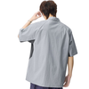 速乾通気素材 軽量 ジップ Tシャツ E-80105