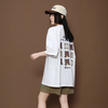売れ筋 ゆったり Tシャツ & ショーツ セットアップ E-80109