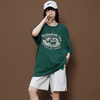 売れ筋 ゆったり Tシャツ & ショーツ セットアップ E-80109