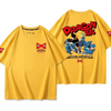 【人気急上昇中！】男女兼用 人気上昇中 プリント カジュアル Tシャツ F-13464