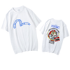 男女兼用 カジュアル プリント 夏新作 Tシャツ F-13475