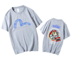 男女兼用 カジュアル プリント 夏新作 Tシャツ F-13475