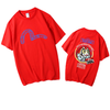 男女兼用 カジュアル プリント 夏新作 Tシャツ F-13475