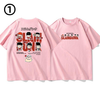 人気高い 男女兼用 半袖 カジュアル Tシャツ F-13478