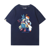 トレンドアイテム  男女兼用 プリント 半袖 シンプル Tシャツ F-13484