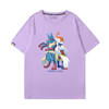 トレンドアイテム  男女兼用 プリント 半袖 シンプル Tシャツ F-13484
