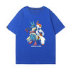 トレンドアイテム  男女兼用 プリント 半袖 シンプル Tシャツ F-13484