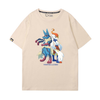 トレンドアイテム  男女兼用 プリント 半袖 シンプル Tシャツ F-13484