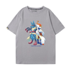 トレンドアイテム  男女兼用 プリント 半袖 シンプル Tシャツ F-13484