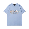 大流行新作 男女兼用 プリント 半袖 カジュアル Tシャツ F-13505