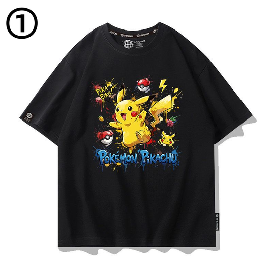 今季人気 男女兼用 プリント 半袖 カジュアル Tシャツ F-13516