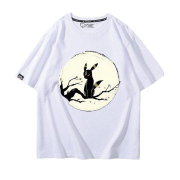 男女兼用 カジュアル プリント 半袖 Tシャツ F-13551