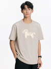 トレンドアイテム  プリント メンズ Tシャツ F-13560