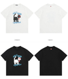 ゆったり 男女兼用 体型カバー カジュアル 半袖 Tシャツ F-50124