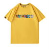 【半額！8月31日まで】男女兼用 カジュアル プリント 半袖 Tシャツ F-13588