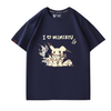 【半額！8月31日まで】男女兼用 プリント カジュアル 半袖 Tシャツ F-13590