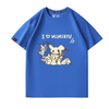 【半額！8月31日まで】男女兼用 プリント カジュアル 半袖 Tシャツ F-13590