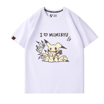 【半額！8月31日まで】男女兼用 プリント カジュアル 半袖 Tシャツ F-13590