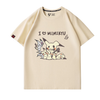 【半額！8月31日まで】男女兼用 プリント カジュアル 半袖 Tシャツ F-13590