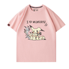【半額！8月31日まで】男女兼用 プリント カジュアル 半袖 Tシャツ F-13590