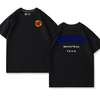 【半額！8月31日まで】男女兼用 合わせやすい プリント 半袖 Tシャツ F-13591