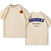 【半額！8月31日まで】男女兼用 合わせやすい プリント 半袖 Tシャツ F-13591